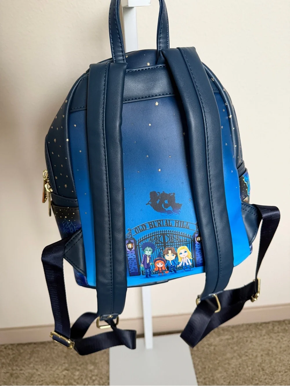 Disney Loungefly Hocus Pocus Glow-In-The-Dark Mini Backpack